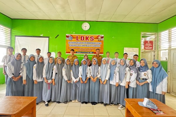 Wujudkan Generasi Berkarakter, OSIS SMAN 1 Sampara Gelar Latihan Dasar Kepemimpinan (LDK) 2026
